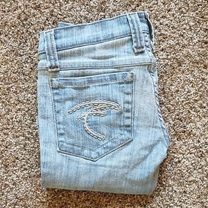 Low-Rise Frankie B Jeans